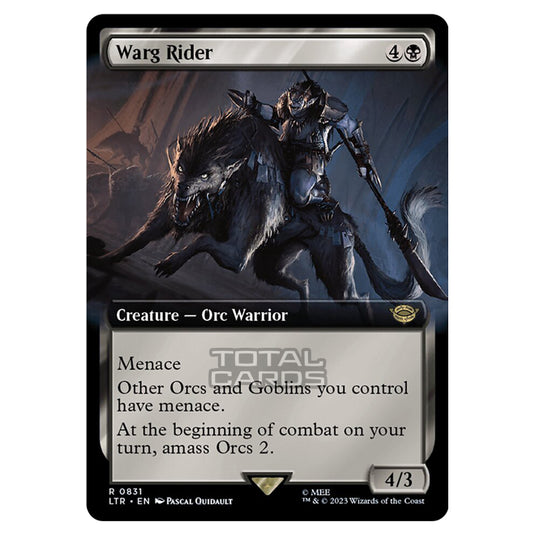 Magic The Gathering - The Lord of the Rings - Tales of Middle-Earth - Warg Rider - 0831