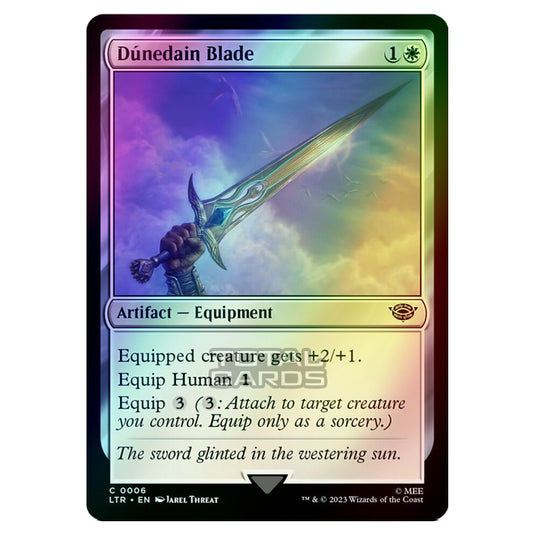 Magic The Gathering - The Lord of the Rings - Tales of Middle-Earth - Dúnedain Blade - 0006 (Foil)