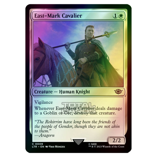 Magic The Gathering - The Lord of the Rings - Tales of Middle-Earth - East-Mark Cavalier - 0009 (Foil)