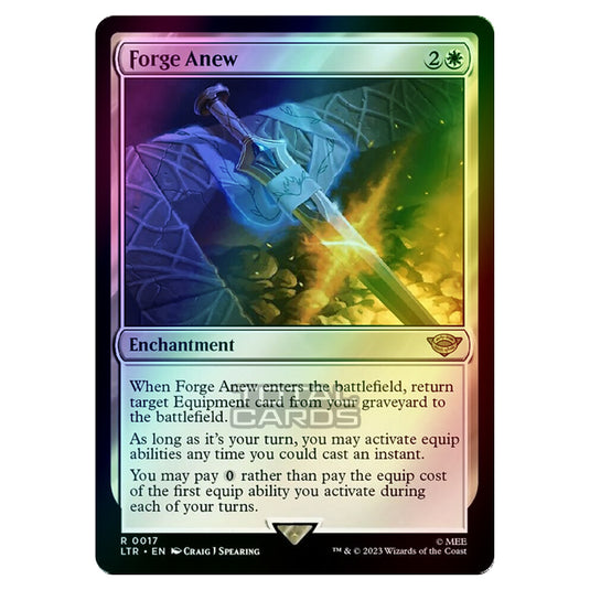 Magic The Gathering - The Lord of the Rings - Tales of Middle-Earth - Forge Anew - 0017 (Foil)