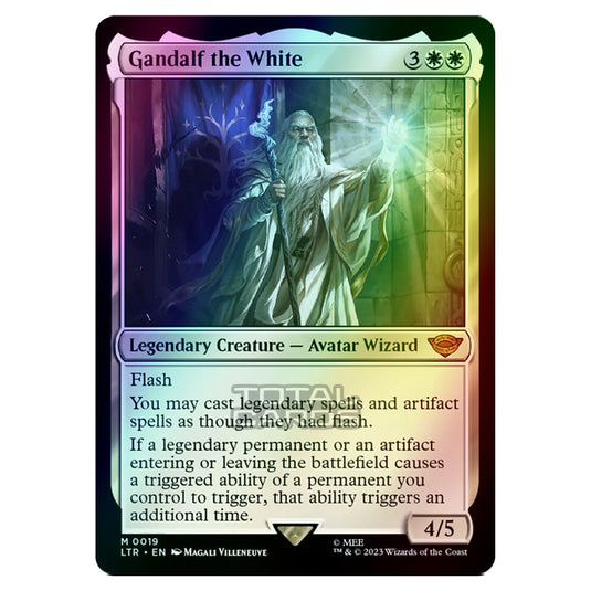 Magic The Gathering - The Lord of the Rings - Tales of Middle-Earth - Gandalf the White - 0019 (Foil)