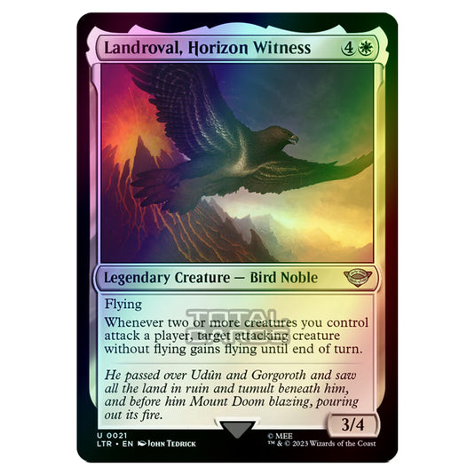 Magic The Gathering - The Lord of the Rings - Tales of Middle-Earth - Landroval, Horizon Witness - 0021 (Foil)