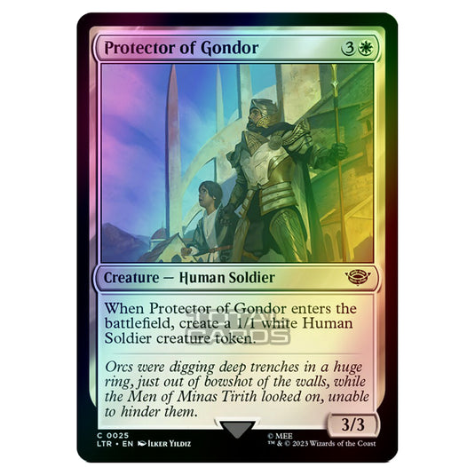 Magic The Gathering - The Lord of the Rings - Tales of Middle-Earth - Protector of Gondor - 0025 (Foil)