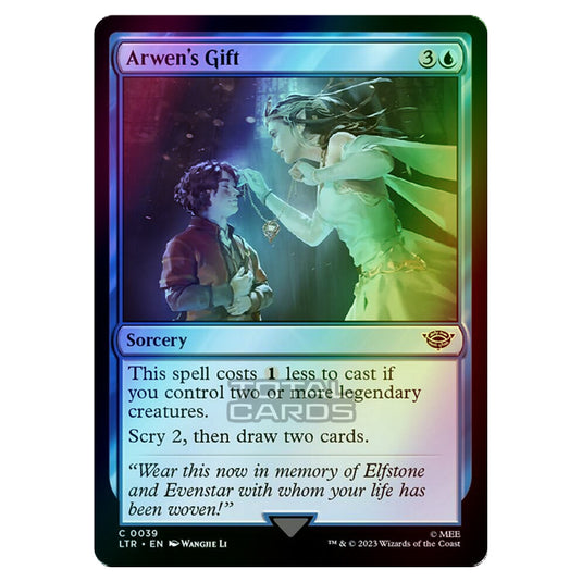 Magic The Gathering - The Lord of the Rings - Tales of Middle-Earth - Arwen's Gift - 0039 (Foil)