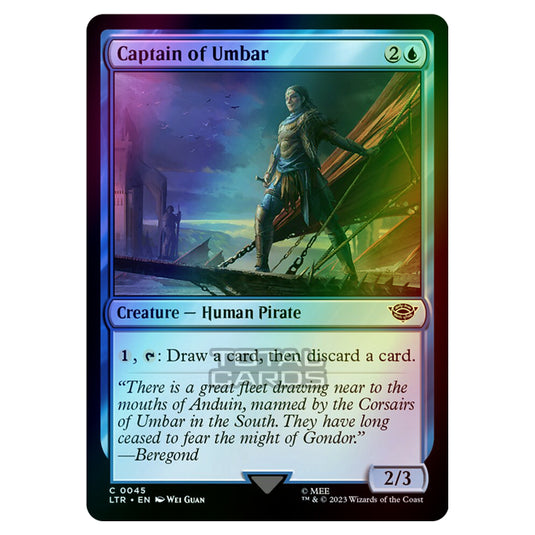 Magic The Gathering - The Lord of the Rings - Tales of Middle-Earth - Captain of Umbar - 0045 (Foil)