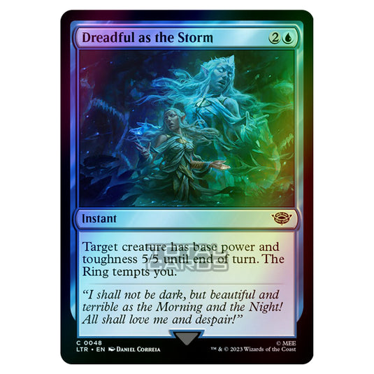 Magic The Gathering - The Lord of the Rings - Tales of Middle-Earth - Dreadful as the Storm - 0048 (Foil)