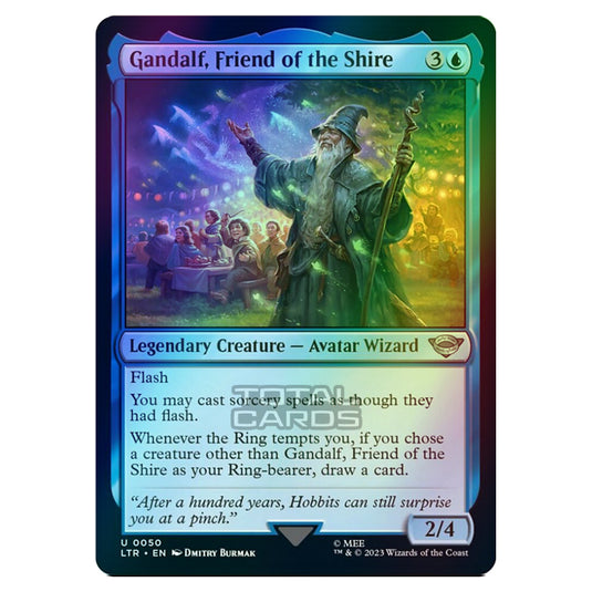 Magic The Gathering - The Lord of the Rings - Tales of Middle-Earth - Gandalf, Friend of the Shire - 0050 (Foil)