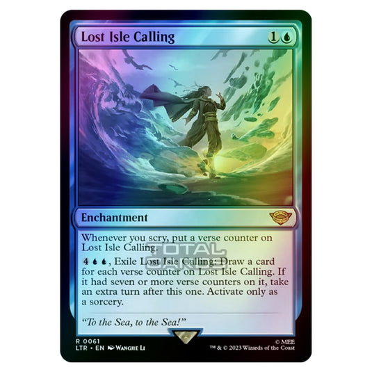 Magic The Gathering - The Lord of the Rings - Tales of Middle-Earth - Lost Isle Calling - 0061 (Foil)