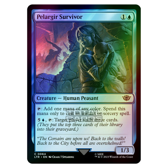 Magic The Gathering - The Lord of the Rings - Tales of Middle-Earth - Pelargir Survivor - 0064 (Foil)