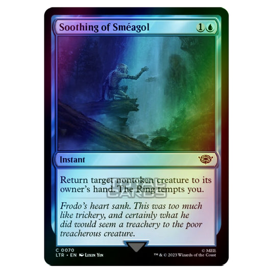 Magic The Gathering - The Lord of the Rings - Tales of Middle-Earth - Soothing of Sméagol - 0070 (Foil)