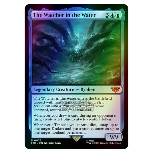 Magic The Gathering - The Lord of the Rings - Tales of Middle-Earth - The Watcher in the Water - 0075 (Foil)