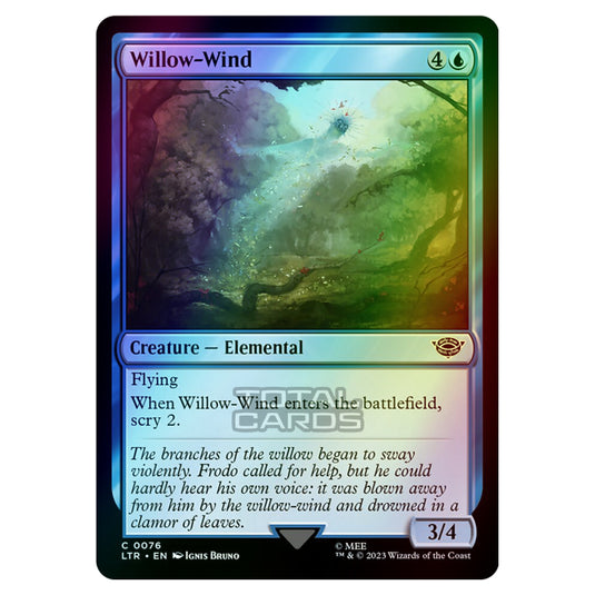 Magic The Gathering - The Lord of the Rings - Tales of Middle-Earth - Willow-Wind - 0076 (Foil)