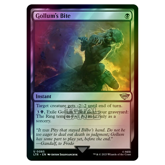 Magic The Gathering - The Lord of the Rings - Tales of Middle-Earth - Gollum's Bite - 0085 (Foil)