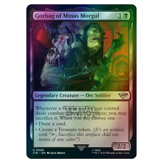 Magic The Gathering - The Lord of the Rings - Tales of Middle-Earth - Gorbag of Minas Morgul - 0086 (Foil)