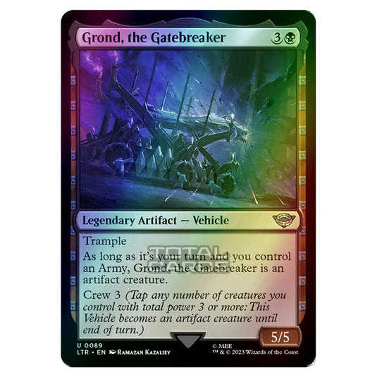 Magic The Gathering - The Lord of the Rings - Tales of Middle-Earth - Grond, the Gatebreaker - 0089 (Foil)