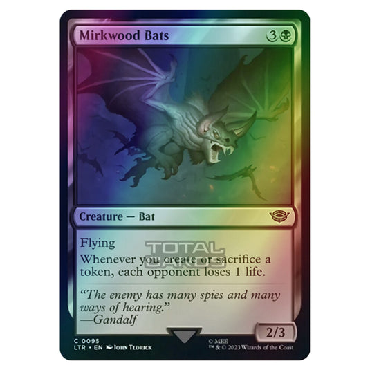 Magic The Gathering - The Lord of the Rings - Tales of Middle-Earth - Mirkwood Bats - 0095 (Foil)