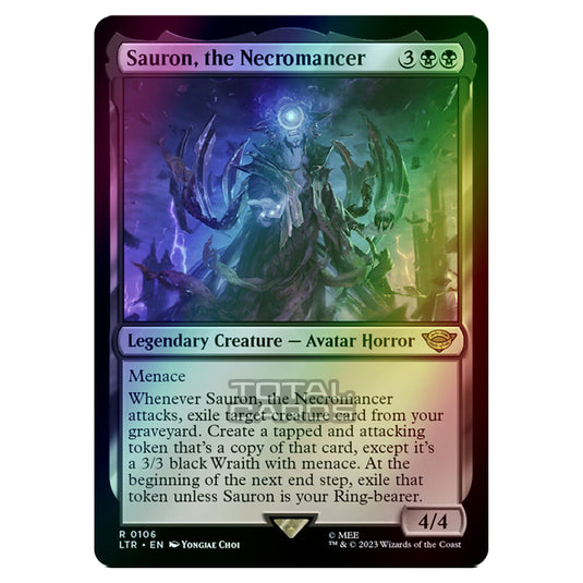 Magic The Gathering - The Lord of the Rings - Tales of Middle-Earth - Sauron, the Necromancer - 0106 (Foil)