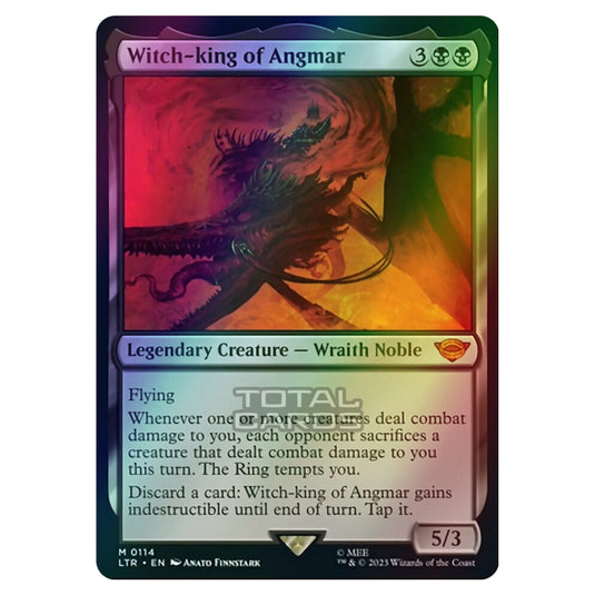 Magic The Gathering - The Lord of the Rings - Tales of Middle-Earth - Witch-king of Angmar - 0114 (Foil)