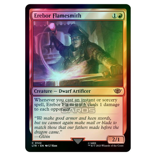 Magic The Gathering - The Lord of the Rings - Tales of Middle-Earth - Erebor Flamesmith - 0122 (Foil)