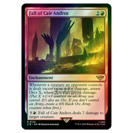 Magic The Gathering - The Lord of the Rings - Tales of Middle-Earth - Fall of Cair Andros - 0124 (Foil)