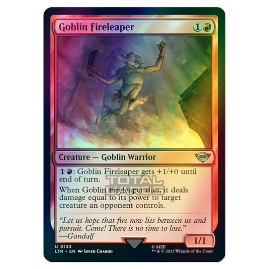 Magic The Gathering - The Lord of the Rings - Tales of Middle-Earth - Goblin Fireleaper - 0133 (Foil)