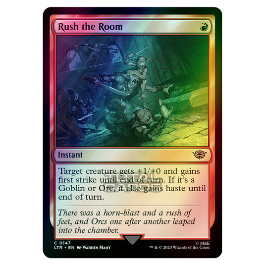 Magic The Gathering - The Lord of the Rings - Tales of Middle-Earth - Rush the Room - 0147 (Foil)