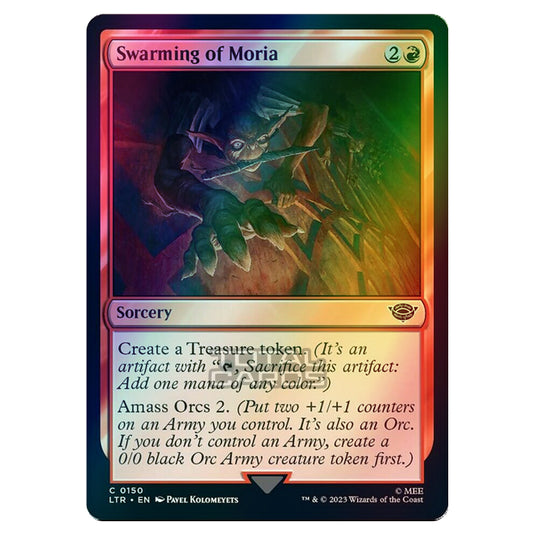 Magic The Gathering - The Lord of the Rings - Tales of Middle-Earth - Swarming of Moria - 0150 (Foil)