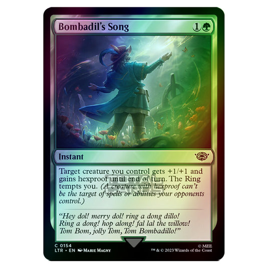 Magic The Gathering - The Lord of the Rings - Tales of Middle-Earth - Bombadil's Song - 0154 (Foil)