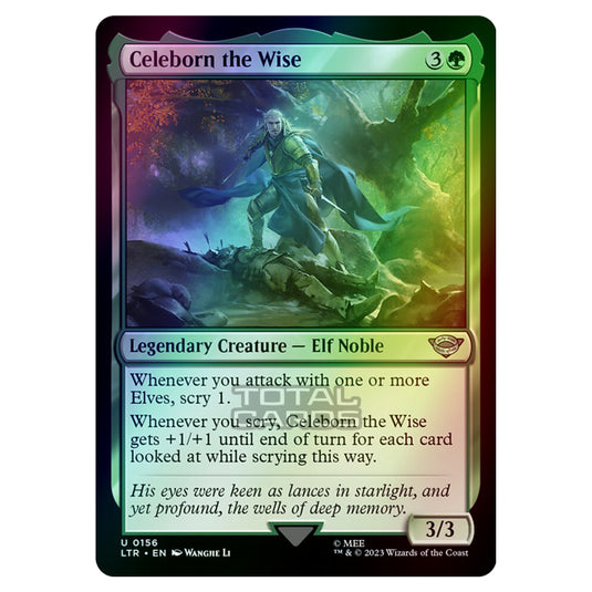 Magic The Gathering - The Lord of the Rings - Tales of Middle-Earth - Celeborn the Wise - 0156 (Foil)