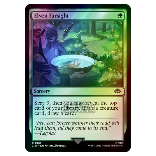 Magic The Gathering - The Lord of the Rings - Tales of Middle-Earth - Elven Farsight - 0161 (Foil)