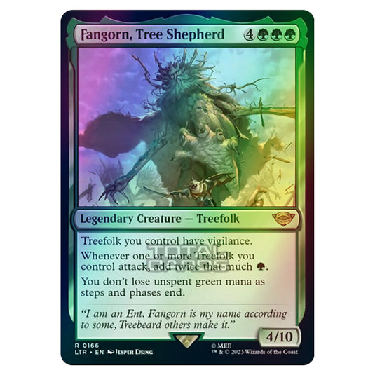 Magic The Gathering - The Lord of the Rings - Tales of Middle-Earth - Fangorn, Tree Shepherd - 0166 (Foil)