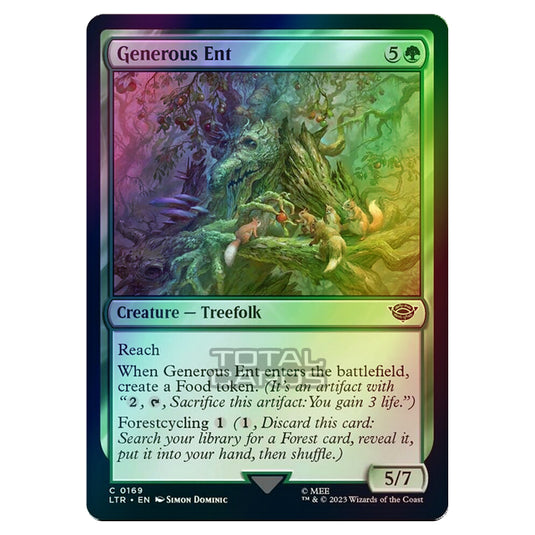 Magic The Gathering - The Lord of the Rings - Tales of Middle-Earth - Generous Ent - 0169 (Foil)