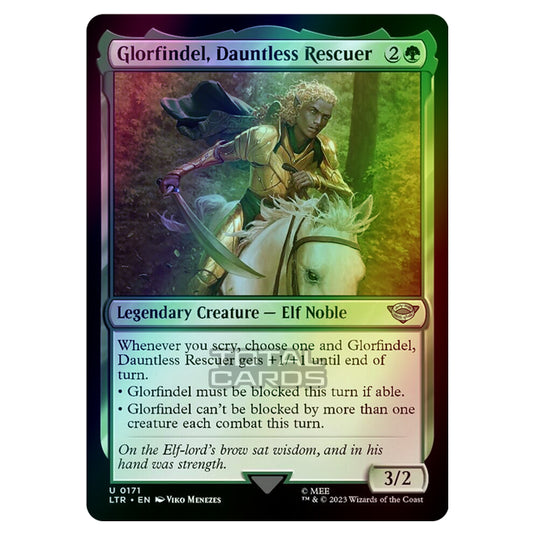 Magic The Gathering - The Lord of the Rings - Tales of Middle-Earth - Glorfindel, Dauntless Rescuer - 0171 (Foil)