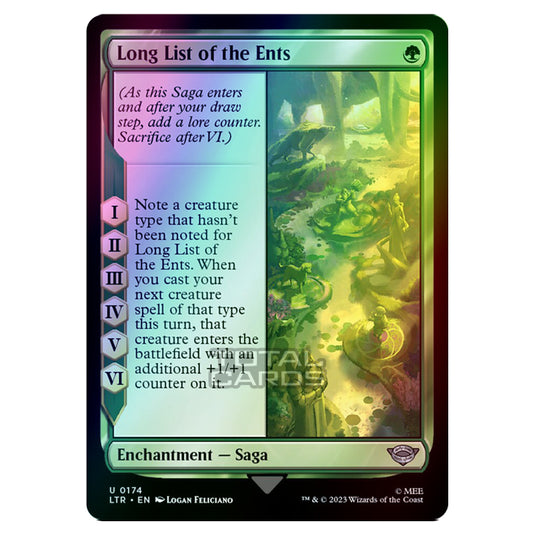 Magic The Gathering - The Lord of the Rings - Tales of Middle-Earth - Long List of the Ents - 0174 (Foil)