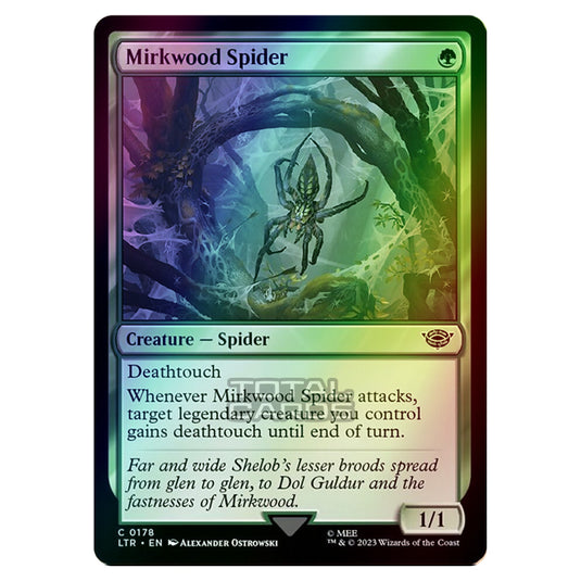 Magic The Gathering - The Lord of the Rings - Tales of Middle-Earth - Mirkwood Spider - 0178 (Foil)