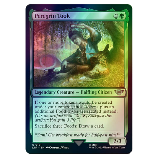 Magic The Gathering - The Lord of the Rings - Tales of Middle-Earth - Peregrin Took - 0181 (Foil)