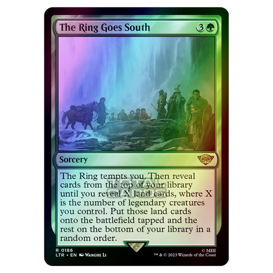 Magic The Gathering - The Lord of the Rings - Tales of Middle-Earth - The Ring Goes South - 0186 (Foil)