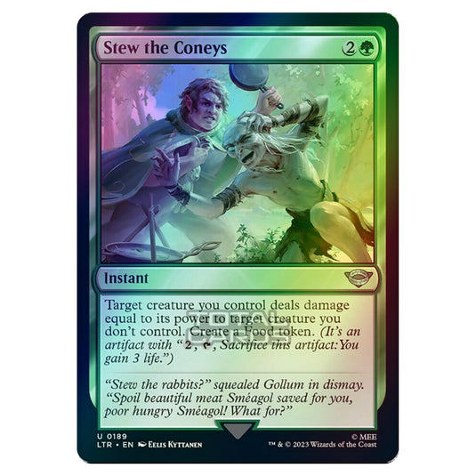 Magic The Gathering - The Lord of the Rings - Tales of Middle-Earth - Stew the Coneys - 0189 (Foil)