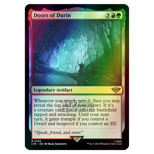 Magic The Gathering - The Lord of the Rings - Tales of Middle-Earth - Doors of Durin - 0199 (Foil)