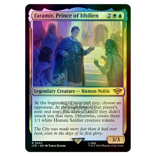 Magic The Gathering - The Lord of the Rings - Tales of Middle-Earth - Faramir, Prince of Ithilien - 0202 (Foil)