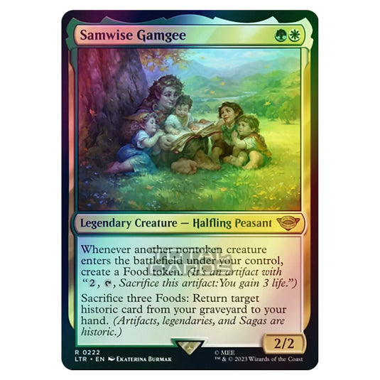 Magic The Gathering - The Lord of the Rings - Tales of Middle-Earth - Samwise Gamgee - 0222 (Foil)