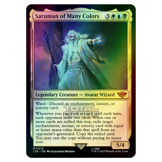 Magic The Gathering - The Lord of the Rings - Tales of Middle-Earth - Saruman of Many Colors - 0223 (Foil)