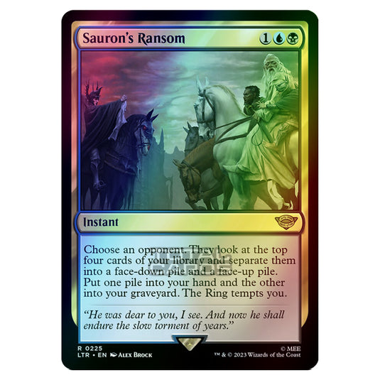 Magic The Gathering - The Lord of the Rings - Tales of Middle-Earth - Sauron's Ransom - 0225 (Foil)