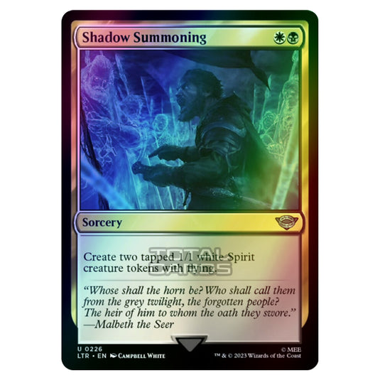 Magic The Gathering - The Lord of the Rings - Tales of Middle-Earth - Shadow Summoning - 0226 (Foil)