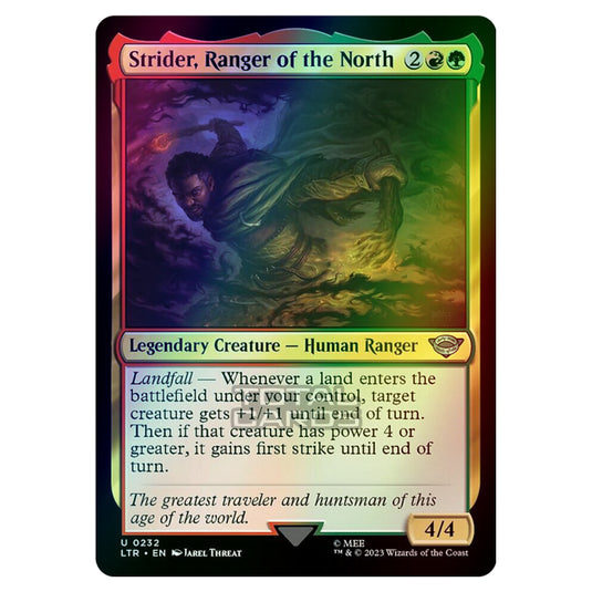 Magic The Gathering - The Lord of the Rings - Tales of Middle-Earth - Strider, Ranger of the North - 0232 (Foil)