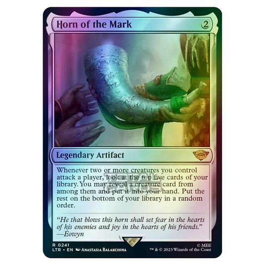 Magic The Gathering - The Lord of the Rings - Tales of Middle-Earth - Horn of the Mark - 0241 (Foil)