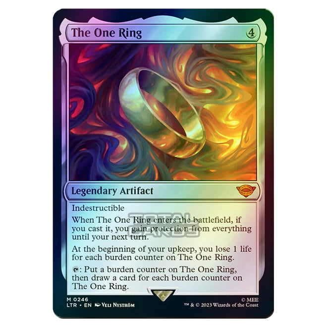 Magic The Gathering - The Lord of the Rings - Tales of Middle-Earth - The  One Ring - 0246 (Foil)