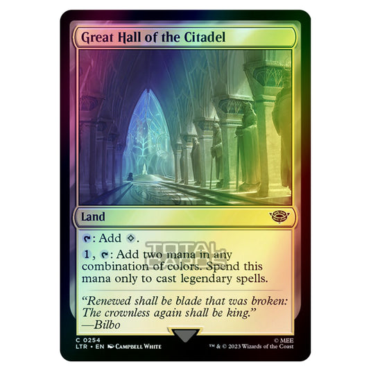 Magic The Gathering - The Lord of the Rings - Tales of Middle-Earth - Great Hall of the Citadel - 0254 (Foil)