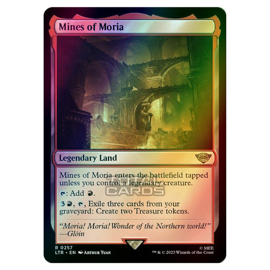 Magic The Gathering - The Lord of the Rings - Tales of Middle-Earth - Mines of Moria - 0257 (Foil)