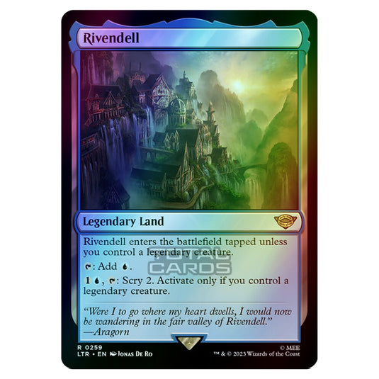 Magic The Gathering - The Lord of the Rings - Tales of Middle-Earth - Rivendell - 0259 (Foil)